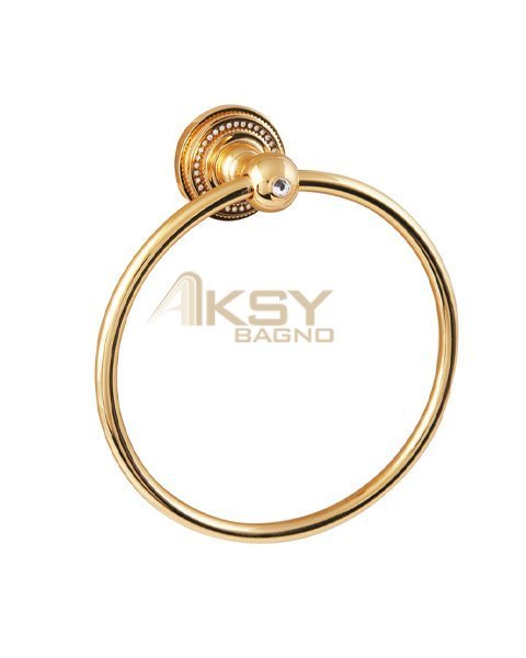 Aksy 7804 Eldorado Halka Havluluk Pvd Gold