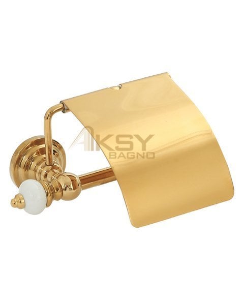 Aksy 8411 Fantasia Kapaklı Kağıtlık Pvd Gold