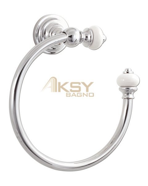 Aksy 8404 Fantasia Halka Havluluk Chrome
