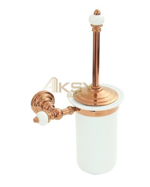 8405 Fantasıa Montajlı Klozet Fırçası PVD Rose