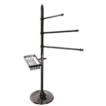 Aksy 6220 2 Set 3'lu Havlu Bar Pvd Füme