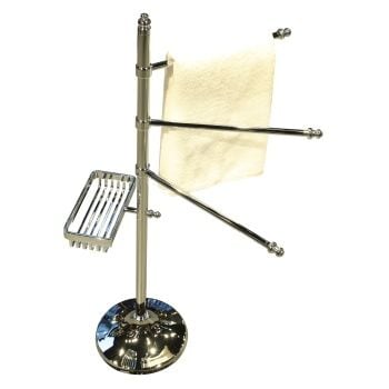 Aksy 6220 2 Set 3'lu Havlu Bar Chrome