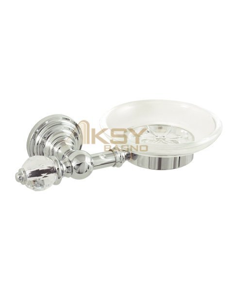 Aksy 9507 Dıamond Montajlı Sabunluk Chrome