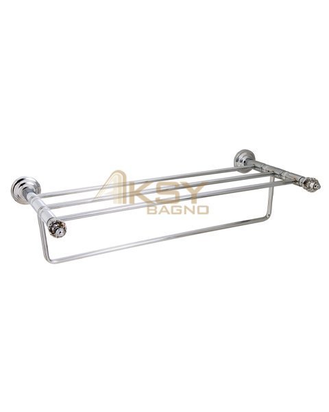 Aksy 9512 Dıamond Havlu Bar Chrome