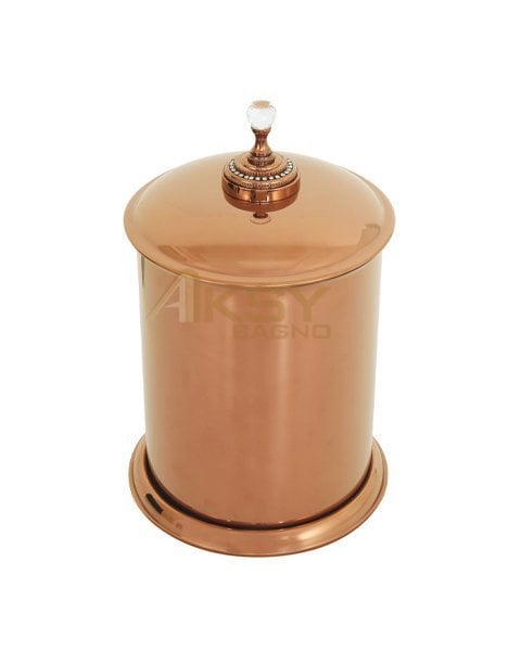 Aksy 9226 Style Metal Çöp Kovası PVD Rose