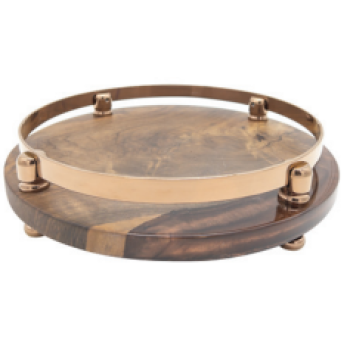 Aksy 8841-1 Sunum Tepsisi Pvd Rose