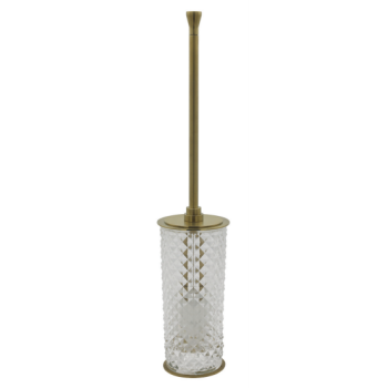 Aksy 4832 Klozet Fırçası Pvd Mat Gold K.Model B Cam