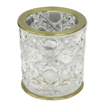 Aksy 3550 Setüstü Diş Fırçalık Pvd Gold K.model BA Cam