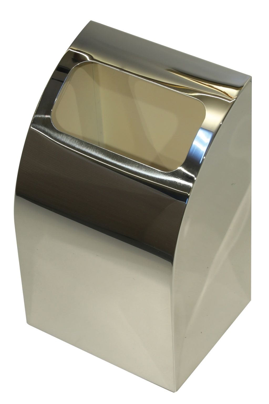 Aksy 8126 Kubıca Çöp Kovası A/A Chrome