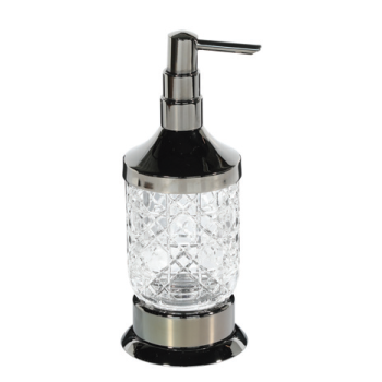 Aksy 4130 Setüstü Sıvı Sabunluk Pvd Füme B/A Cam