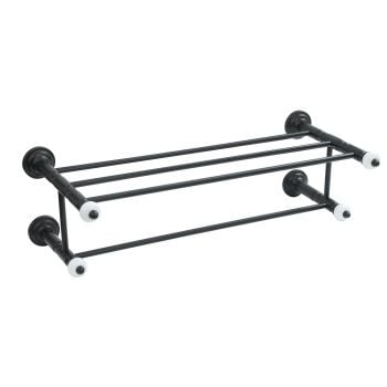 Aksy 8412/2 Fantasia Havlu Bar Mat Siyah