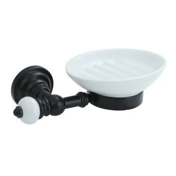 Aksy 8407 Fantasia Montajlı Sabunluk Mat Siyah
