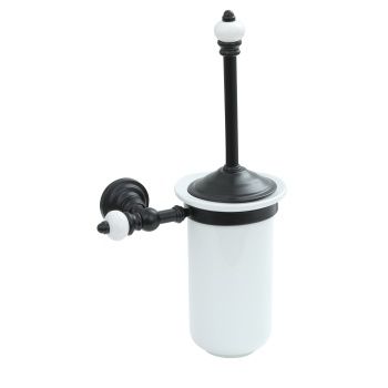 Aksy 8405 Fantasia Montajlı Klozet Fırçası Mat Siyah
