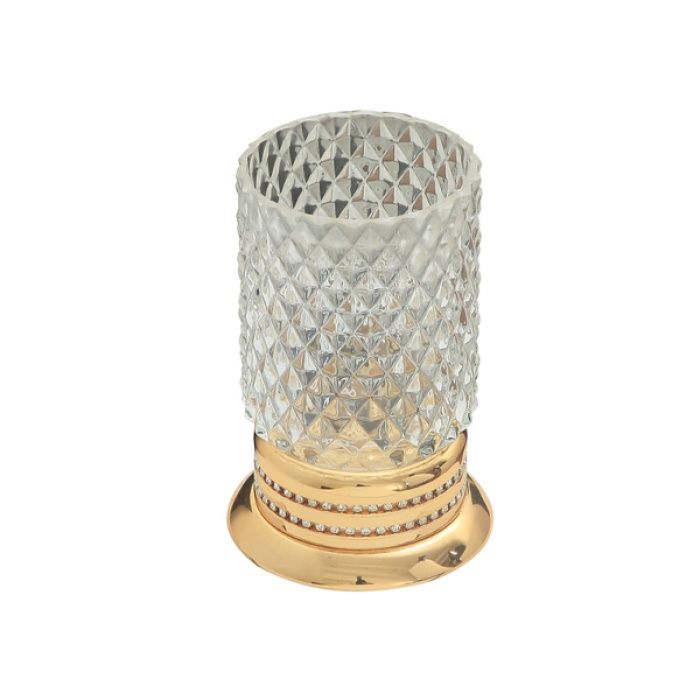 Aksy 7850 Eldorado Setüstü Diş Fırçalık Mat Gold B.Cam