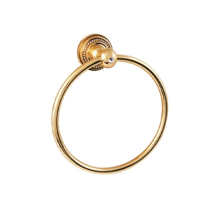 Aksy 7804 Eldorado Halka Havluluk Mat Gold