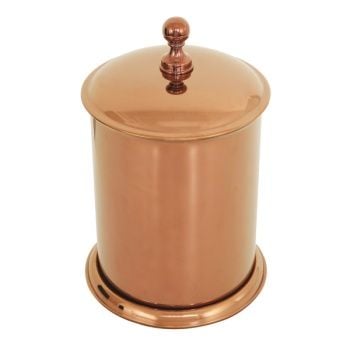 Aksy 6226 Metal Çöp Kovası Pvd Rose