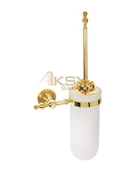 Aksy 7805 Eldorado Klozet Fırçası Pvd Gold