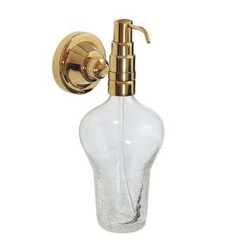 Aksy 6214 Montajlı Sabunluk Pvd Mat Gold C cam