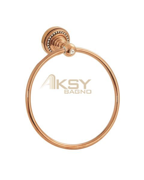 Aksy 7804 Eldorado Halka Havluluk Pvd Rose