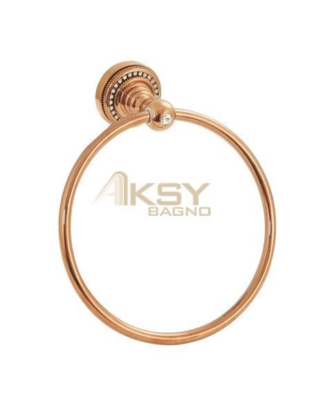 Aksy 7804 Eldorado Halka Havluluk Pvd Rose