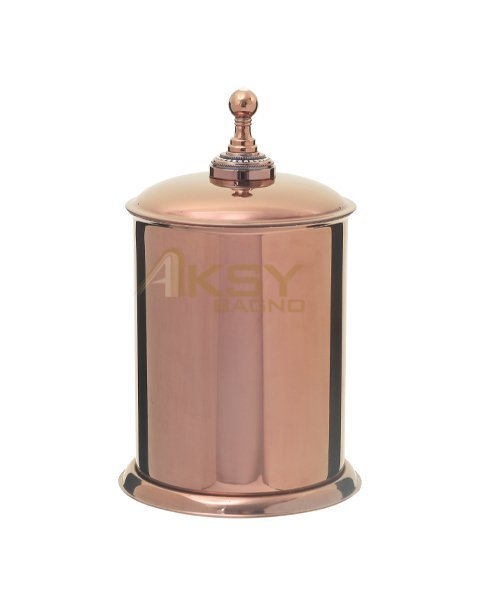 Aksy 7826 Eldorado Çöp Kovası Pvd Rose