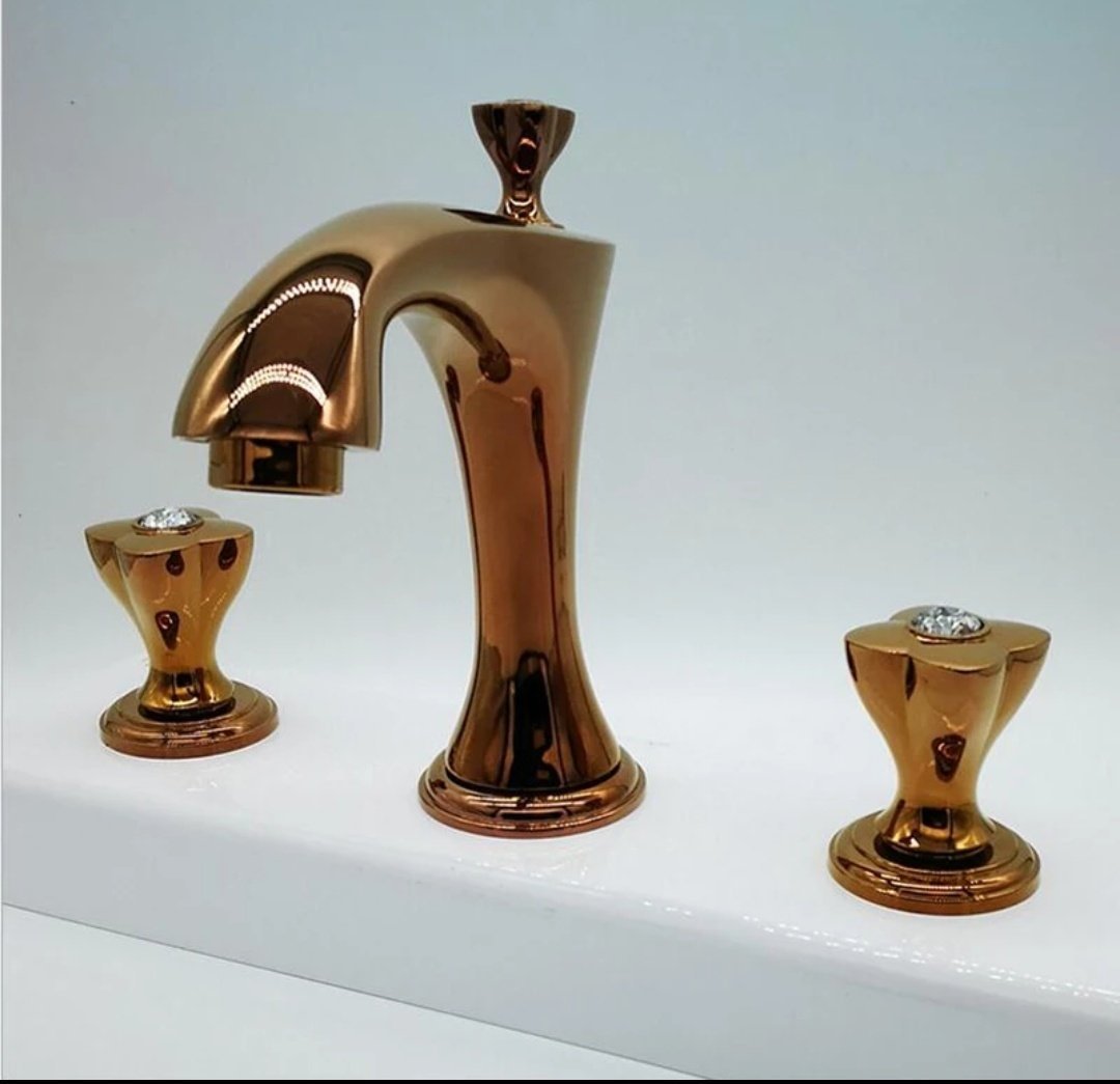 3 Delikli Rose Lavabo Bataryası B155