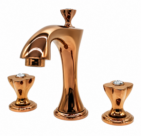 3 Delikli Rose Lavabo Bataryası