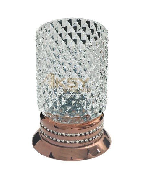 Aksy 7850 Eldorado Setüstü Diş Fırçalık Pvd Rose B.Cam