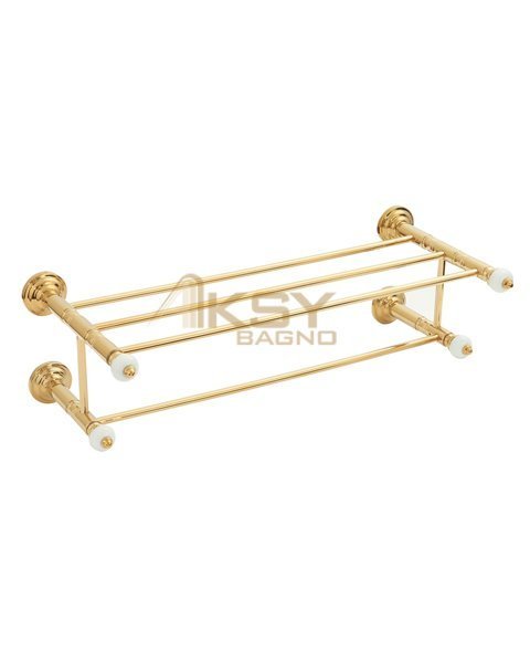 Aksy 8412/2 Fantasia Havlu Bar Pvd Gold