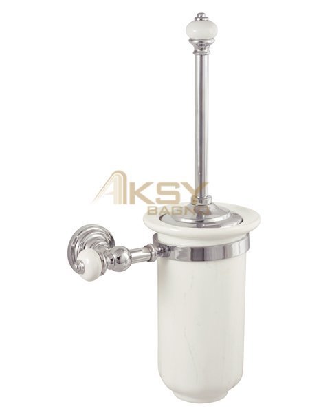 Aksy 8405 Fantasia Montajlı Klozet Fırçası Chrome