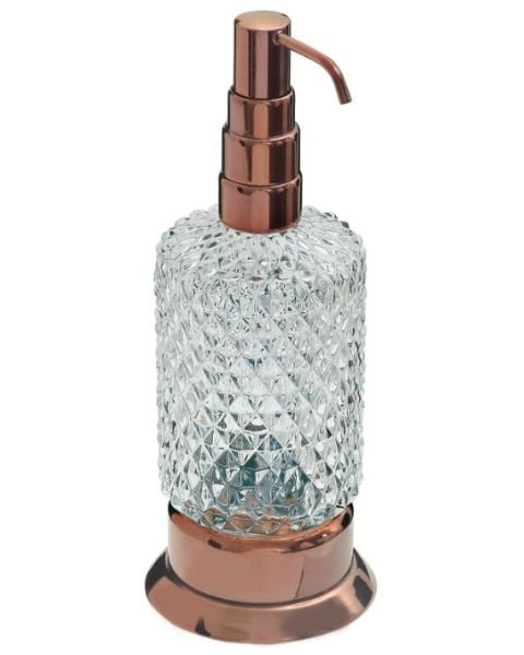 Aksy 8530 Utopic Setüstü Sıvı Sabunluk B Cam Pvd Rose