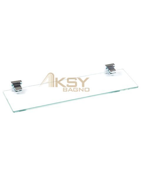 Aksy 8103 Kubıca Cam Etejer Chrome 60 cm