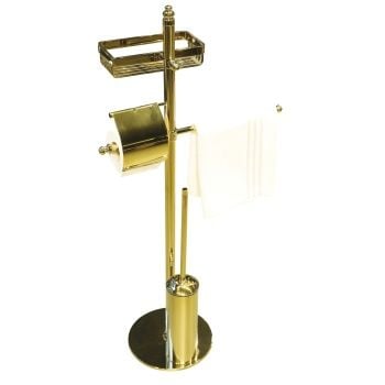 Aksy 6220 4 SetŞampauanlık Wc Kağıtlık Havlu Bar Pvd Füme