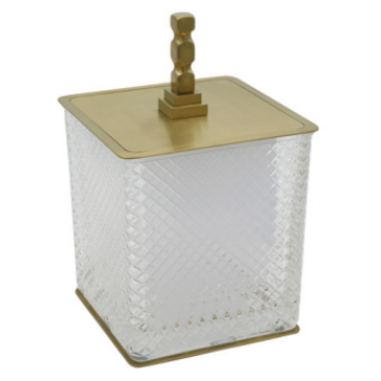 Aksy 8126 Çöp Kovasıı Pvd Mat Gold D/D/B