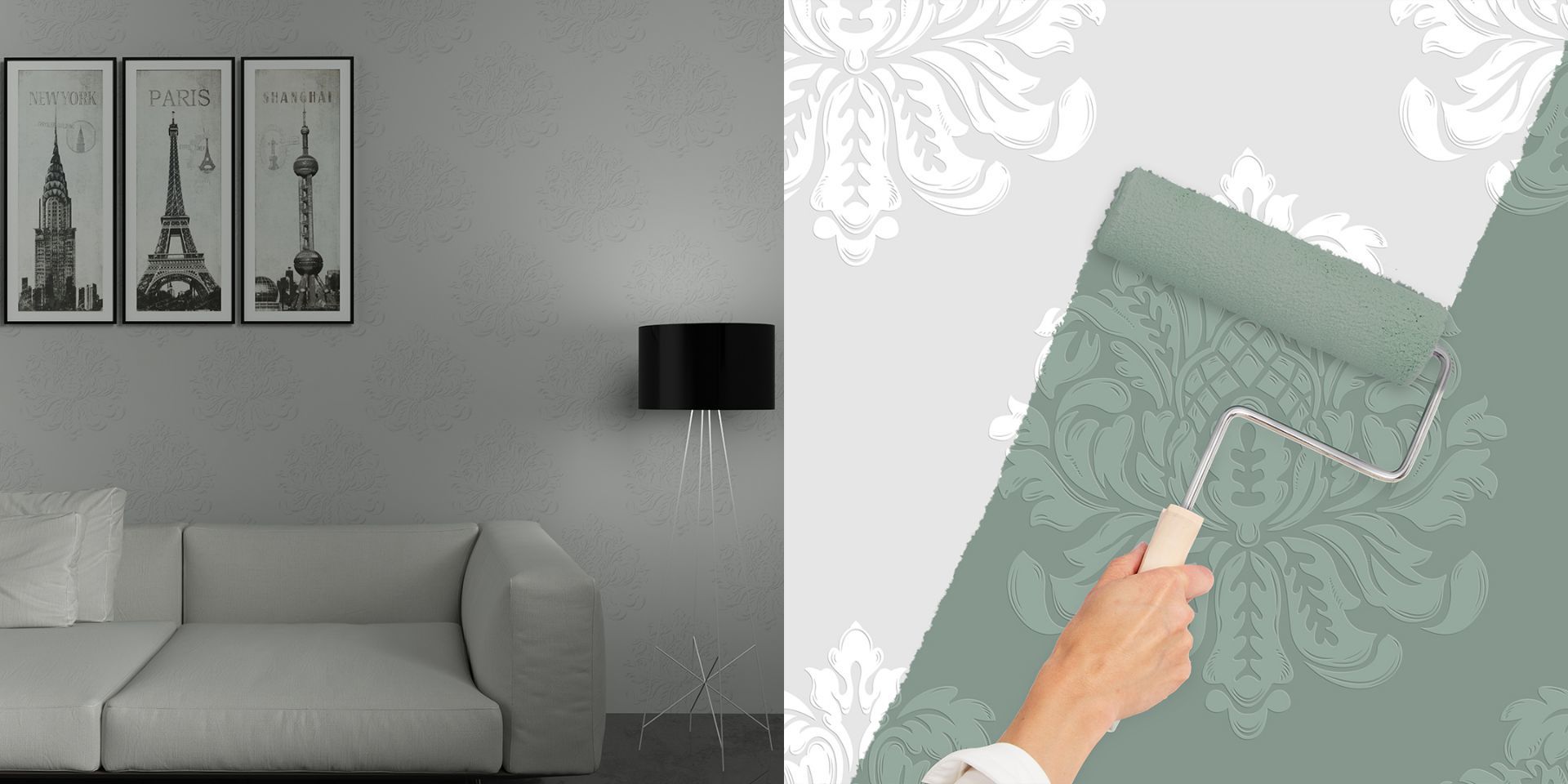 Picasso 2 7008 Boyanabilir Duvar Kağıdı