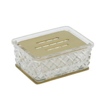 Aksy 8160 Setüstü Sabunluk Pvd Gold D/D/B