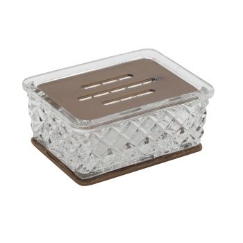 Aksy 8160 Setüstü Sabunluk Pvd Mat Rose D/D/B
