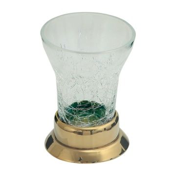 Aksy 7150 Diş Fırçalık Pvd Mat Gold  C cam