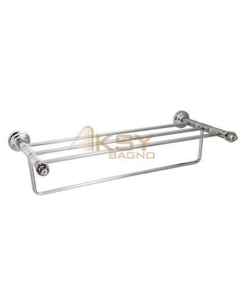 Aksy 9512 Dıamond Havlu Bar Chrome