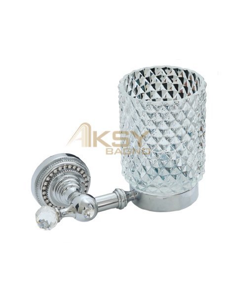 9206 Montajlı Diş Fırçalık Chrome - B Cam