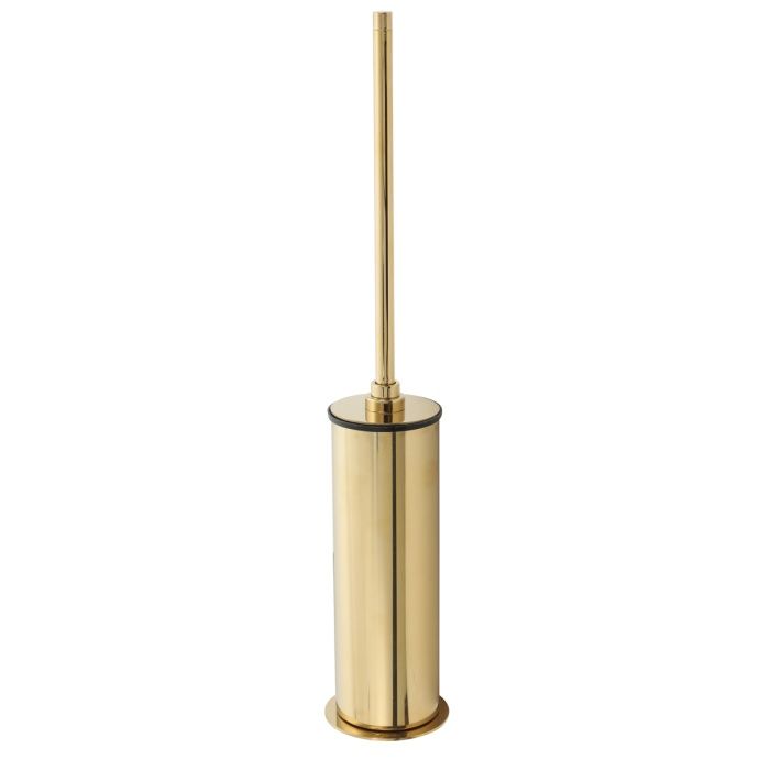 8532 Lüks Klozet Fırçası Pvd Gold