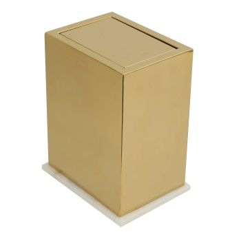 Aksy 4226 Çöp Kovası Pvd Gold B/M