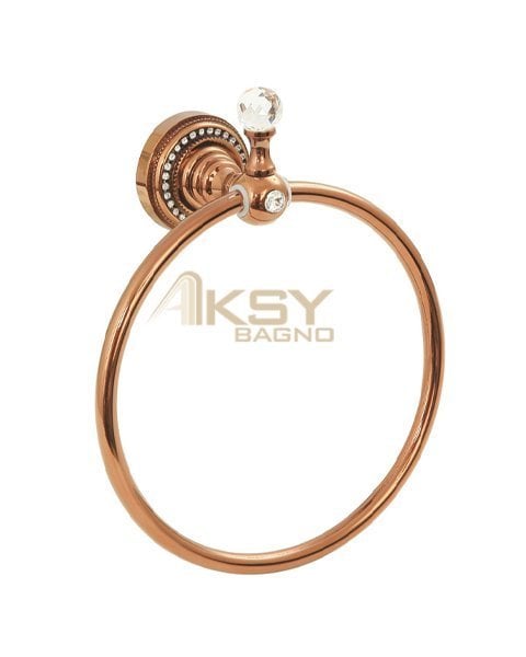Aksy 9204 Style Halka Havluluk PVD Rose