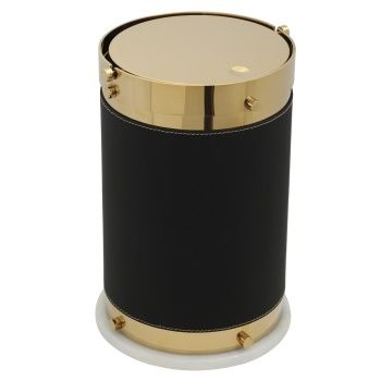 Aksy 3026 Çöp Kovası Pvd Gold  B/M/D