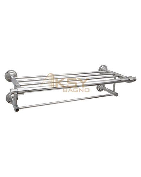 Aksy 3412-2 Straıght Havlu Bar Chrome