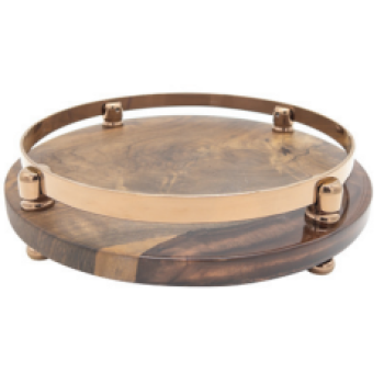 Aksy 8841-1 Sunum Tepsisi Pvd Rose