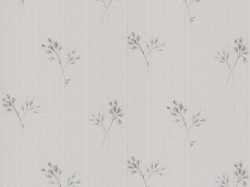 Satin Flowers Duvar Kağıdı