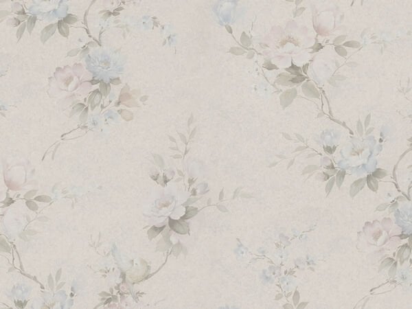 Satin Flowers Duvar Kağıdı
