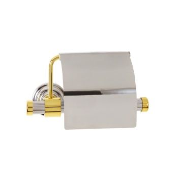 5511 Kapaklı Kağıtlık Chrome Pvd Gold