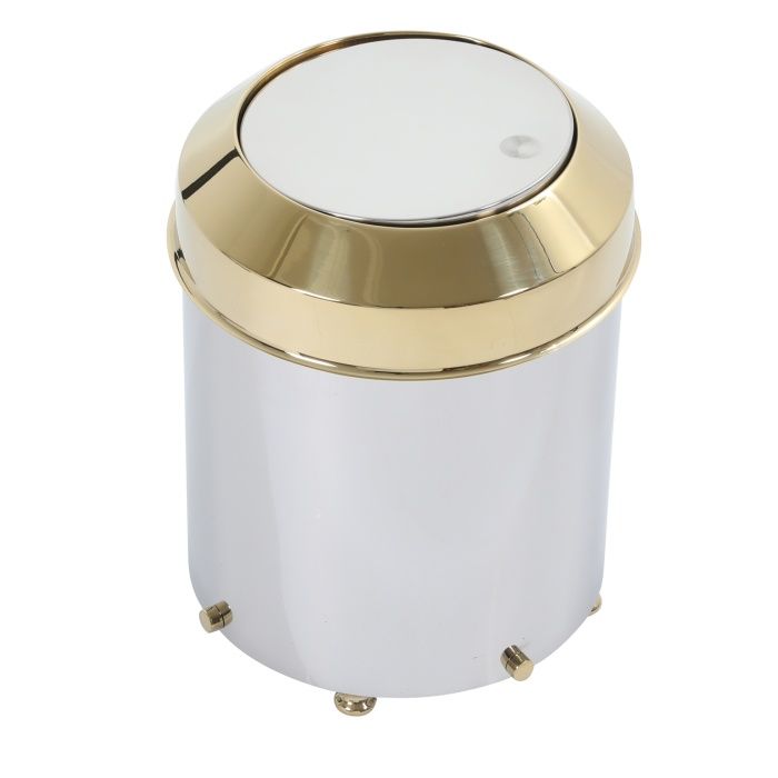 5526 Çöp Kovası Chrome Pvd Gold D/D/B